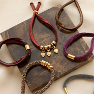 Set de inspiraciones Inspiración en pulseras con cinta elástica Ibiza