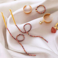 Set de inspiraciones Inspiración única en joyería con fornituras de acero inoxidable