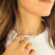 Set de inspiraciones Ideas divertidas para bisutería con abalorios Checos