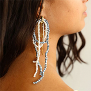 Nuevo  Abalorios faceteados con look metálico