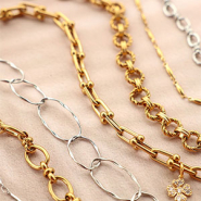 Nuevo  Nuevas fornituras jasseron de acero inoxidable