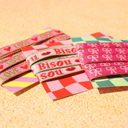 Nuevo Cinta BY31® con texto y cierre deslizante