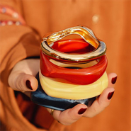 Nuevo Pulseras de resina a la moda