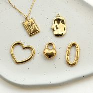 Nuevo Colgantes y fornituras de acero inoxidable