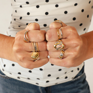 Nuevo ¡NUEVO! Anillos y colgantes de acero inox