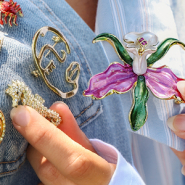 Nuevo  Nueva colección de broches con strass