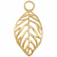 Abalorios metálicos DQ oro Colgantes metálicos DQ dorados