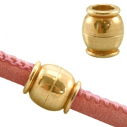 Abalorios metálicos DQ oro Fornituras metálicas DQ doradas