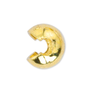 Cubre chafas Beadalon 4mm Dorado