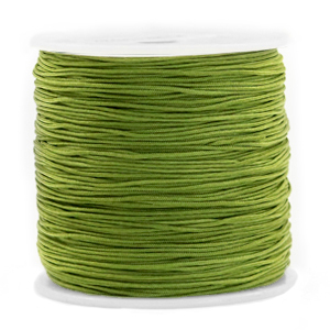 Hilo macram&eacute; 0.8mm Verde oliva