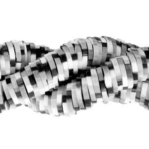 Abalorios Katsuki 4mm Negro antracita