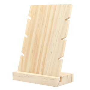 Expositor de joyer&iacute;a de madera para pulseras Natural (color madera natural)