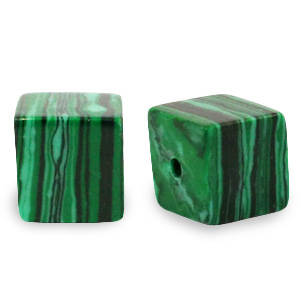 Piedras naturales cuadrado 4mm Verde