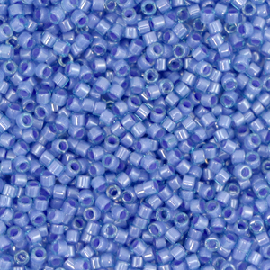 Abalorios Miyuki Delica's 11/0 Fancy lined lavender blue DB-2388