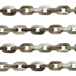 Cadena acr&iacute;lico 15mm Gris