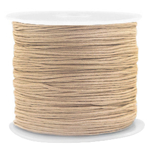 Hilo macram&eacute; 0.8mm Bronce