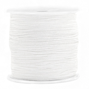 Hilo macram&eacute; 0.8mm Blanco