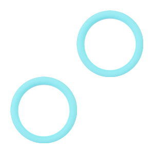 Anillo el&aacute;stico Azul claro