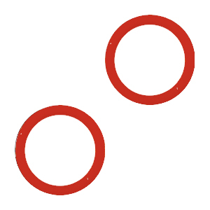 Anillo el&aacute;stico Rojo