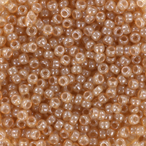 Rocalla Miyuki 11/0 Ceylon translucent jasmine rose 11-2370