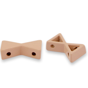 Abalorios Tile reloj de arena Rosa empolvado