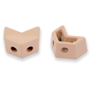 Abalorios Tile flecha Rosa empolvado