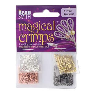 Beadsmith Magical crimps chafas Multicolor