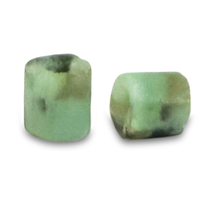 Piedras naturales M&aacute;rmol disco 2x2mm Marm&oacute;l verde menta