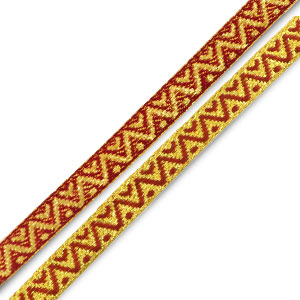 Cinta con texto corazones y puntos Oro-rosa