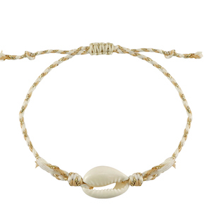 Pulseras Trendy kauri Blanco-dorado