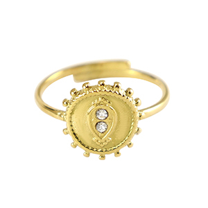 Anillos Acero Inox Dorado