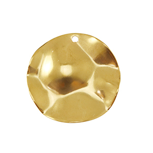 Colgantes Acero Inox 22mm Dorado