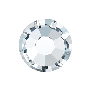 Piedras de nacimiento Abril Preciosa SS16 base plana (4mm) Crystal