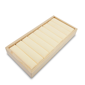 Expositor de joyer&iacute;a para anillos Natural-beige