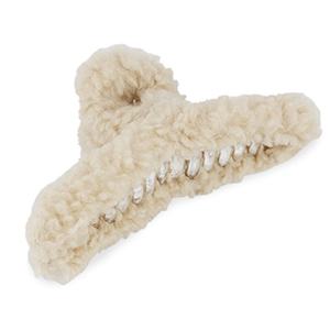 Accesorios pinza para el pelo teddy Beige crema