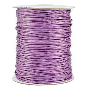 Hilo macram&eacute; trenzado 1.5mm Lila puro