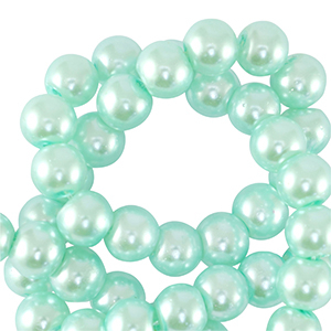 Perlas de cristal 8mm Light mint green