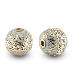 Abalorios bohemios Gris