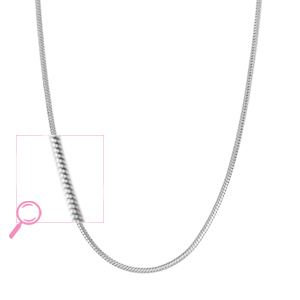 Cadenas Acero Inox Plateado