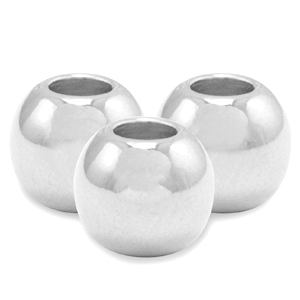 Abalorios met&aacute;licos DQ 2.5mm Plata vieja (sin n&iacute;quel)