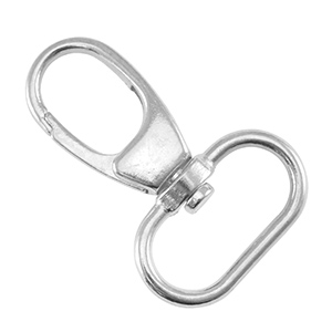 Fornituras met&aacute;licas DQ llavero 39mm Plata vieja (sin n&iacute;quel)