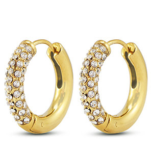 Pendientes Acero Inox criollas Dorado