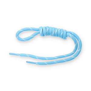 Llavero paracord Azul-blanco