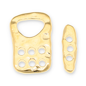 Fornituras met&aacute;licos DQ cierre Dorado (sin n&iacute;quel)