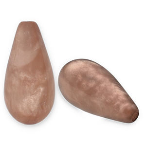 Abalorios Polaris Elements gota Polmo Marr&oacute;n