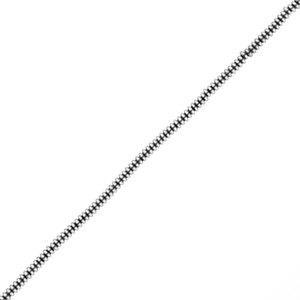 Abalorios Hematita rondeles Plateado