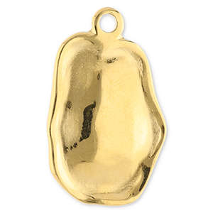 Colgantes Acero Inox irregular Dorado