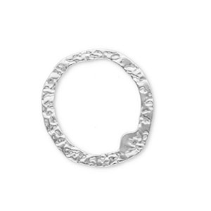 Fornituras Acero Inox entrepieza redondos Plateado