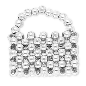 Colgantes llamativos cartera Plateado