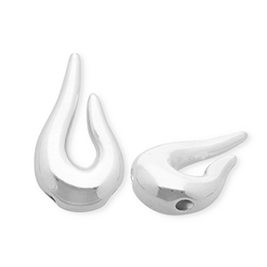 Colgantes met&aacute;licos DQ&reg; Plateado vieja (sin n&iacute;quel)